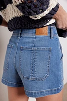 Ever Short with Exposed Buttons