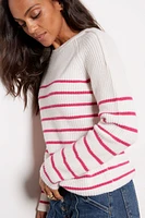 Campbell Cashmere Stripe Pullover
