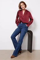 Maddie Satin Top
