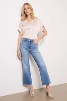 Avery Satin Top
