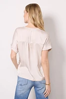 Avery Satin Top