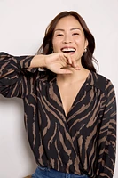 Lillian Surplice Top