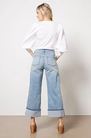 Meg Wide Leg with Cuff