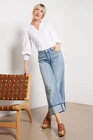 Meg Wide Leg with Cuff