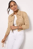 Rumi Cropped Trucker Jacket