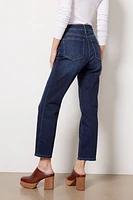 Reese High Rise Fab Ab Ankle Straight