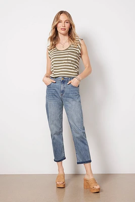 Sienna Baggy Boyfriend Crop