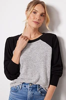 Mandy Cozy Varsity Top