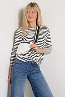 Leeana Twist Front Tee