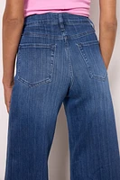Le Palazzo Crop Wide Released Hem