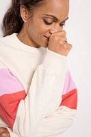 Ava Colorblock Sweatshirt