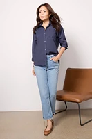 Stripe Trim Shirt