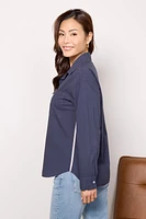 Stripe Trim Shirt