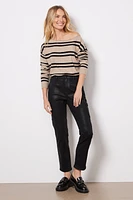 Lessie Off Shoulder Pullover
