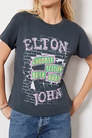 Elton John Goodbye Yellow Brick Road Tee