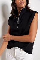 Magnolia Half Zip Tank