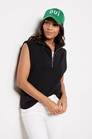 Magnolia Half Zip Tank