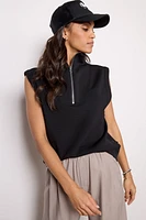 Magnolia Half Zip Tank