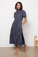 Evelyn Button Front Dress