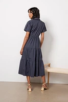 Evelyn Button Front Dress