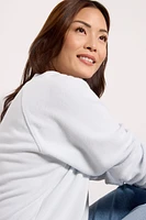 Saldana Reverse Fleece Top
