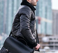 The Fur Bomber - Real Black Jacket