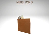 Nubucks Wallet - BillFold - Saddle Brown Crazy Horse