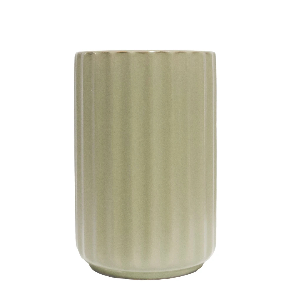 Vase texturé Beam - Vert