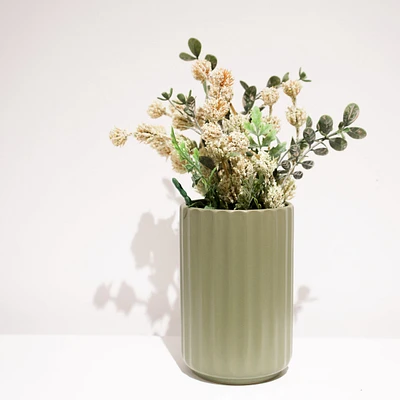 Vase texturé Beam - Vert