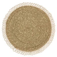 Round braided placemat - Sea grass