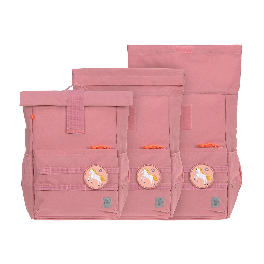 Sac à dos Rolltop pour enfant - Rose