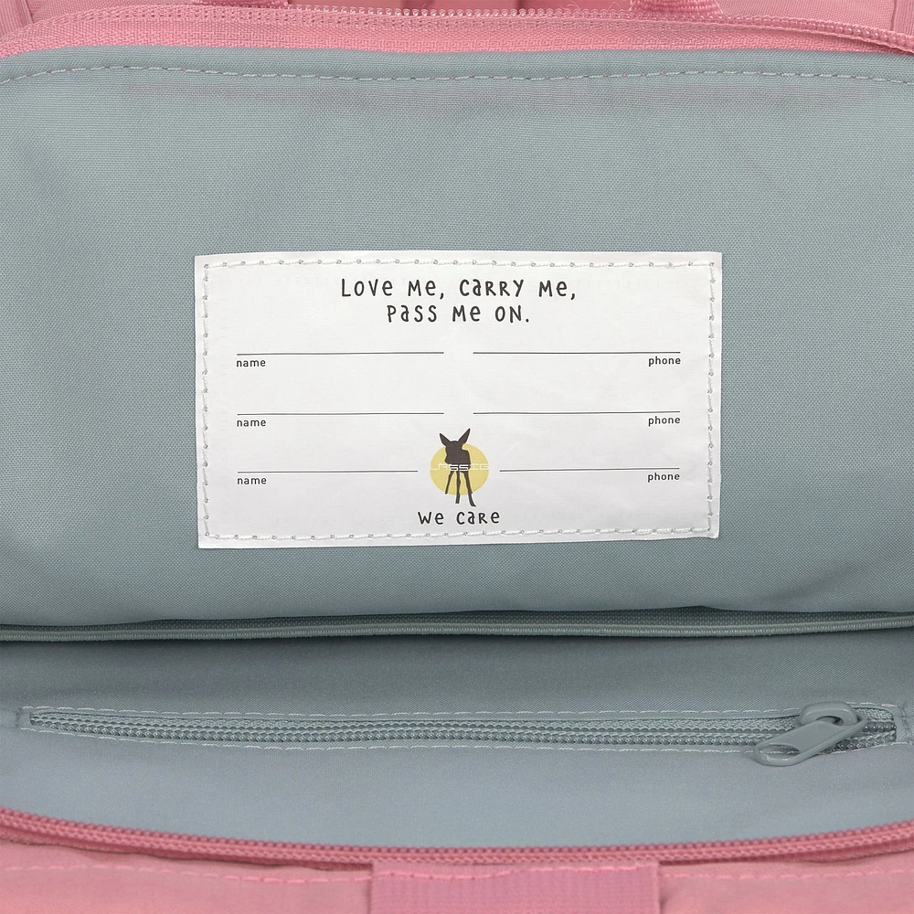 Sac à dos Rolltop pour enfant - Rose