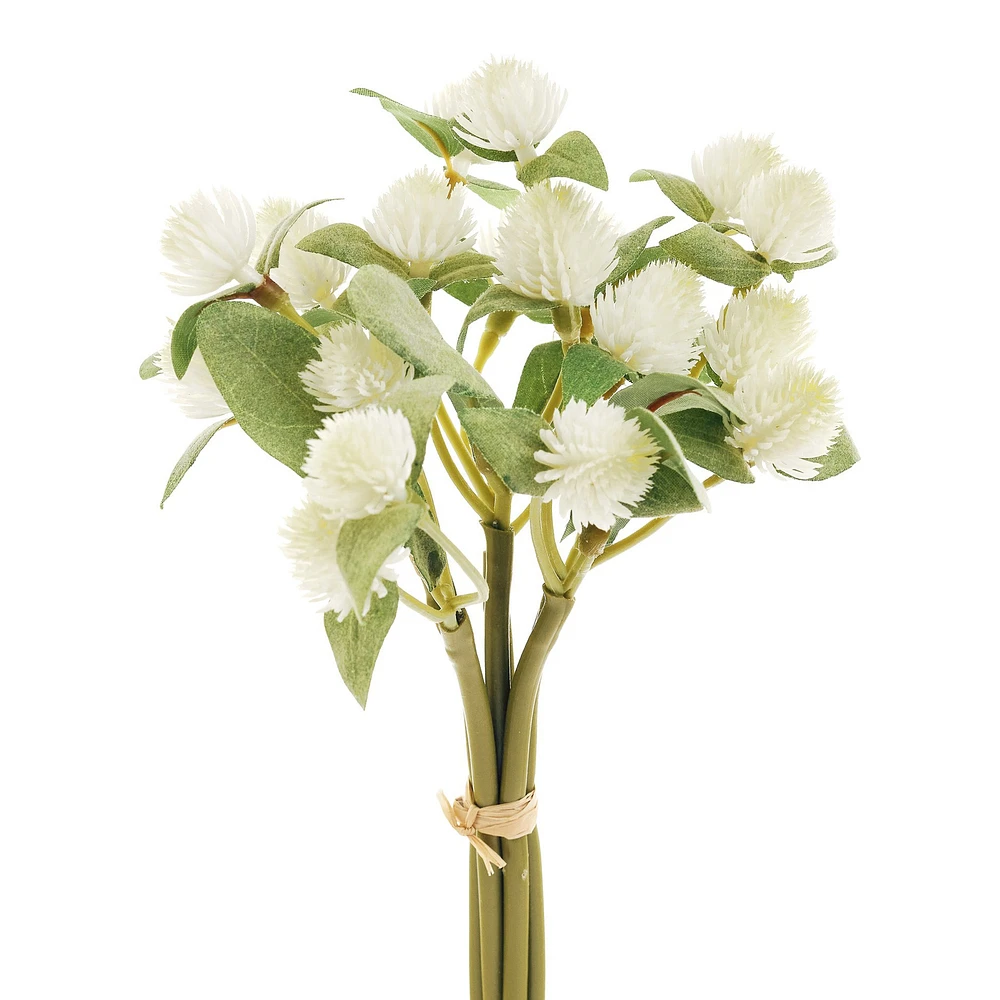 Bouquet chardon - Blanc