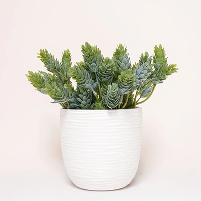 Brenna pot - Matt white