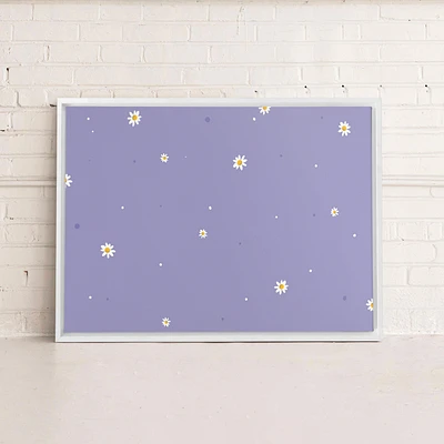 Toile - Fleurs de lune