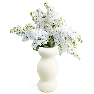 Vase bulle - Blanc mat