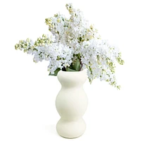 Vase bulle - Blanc mat