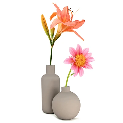 Bottle vase - Grey