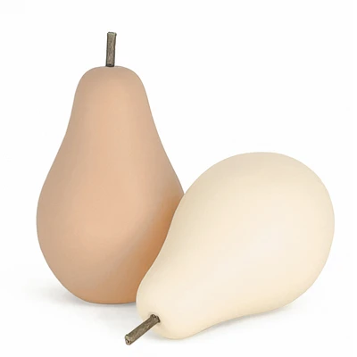 Poire décorative 6"