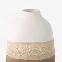 Rustic 2-tone vase - Oblong