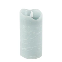 One touch false flame pillar - Blue