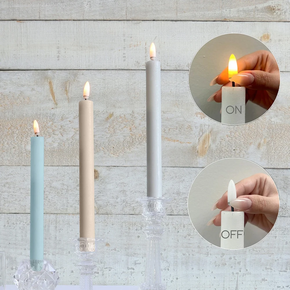 Ensemble bougies tactiles (2