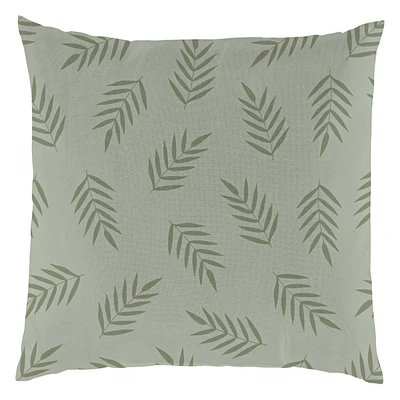 Coussin d'extérieur réversible - Monstera & fougère