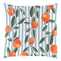 Coussin d'extérieur réversible - Apérol & oranges