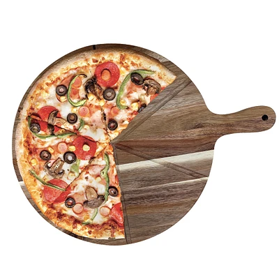 Acacia wood pizza board