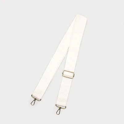 Adjustable bag strap - Ivory