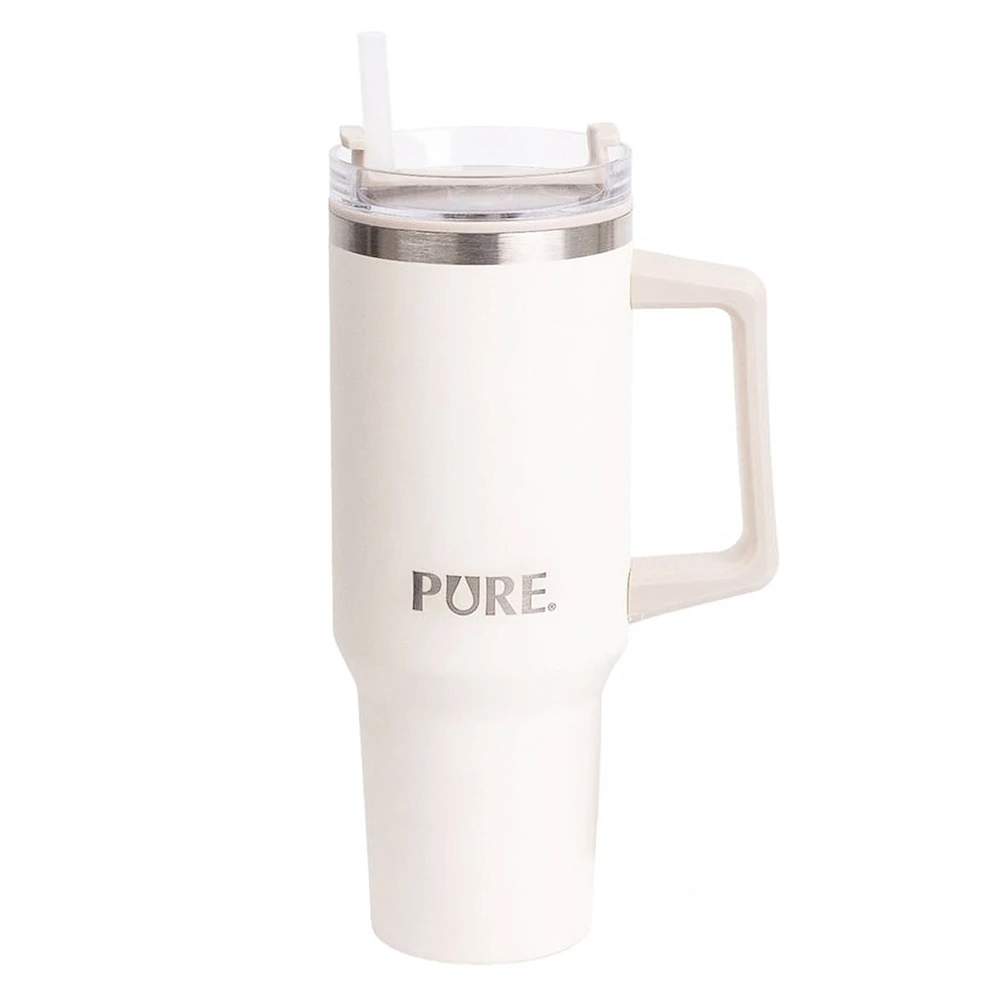 Pure 1.2 L travel mug - White