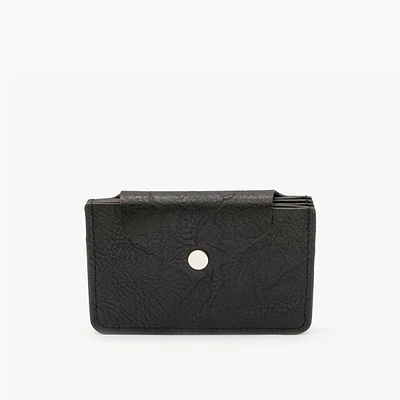 Snap card holder - Black