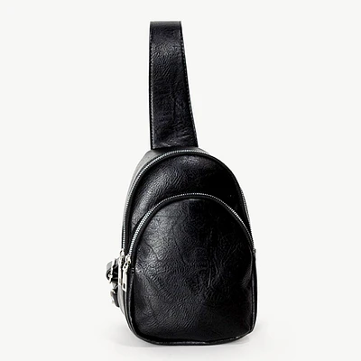 Crossbody backpack - Black