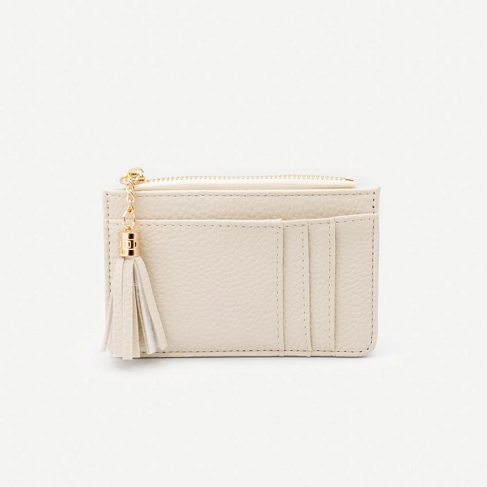 Isabella card case - Ivory